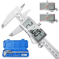 NEW $36 6" Digital Caliper Measuring Tool w/Case