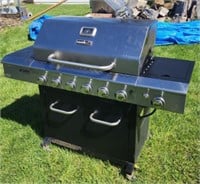Nexgrill stainless steel with side burner comes