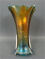 N'Wood Sapphire Drapery Ftd Vase