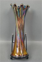 Dugan Electric Purple Spiralex Vase