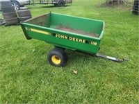 John Deere #10 dump lawn cart.