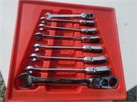 Set of Blue Point ratchet wrenches