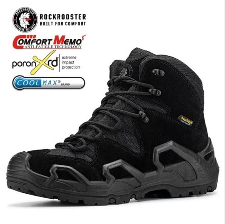 $86 ROCKROOSTER Hiking shoes Men, Tactical Desert