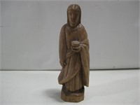 7" Carved Wood Statue