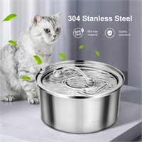 Cat water fountain, Silver. ** retail image shape