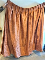 Box of Approx. 5 Pairs of Orange Window Drapes