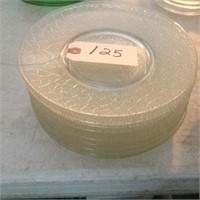 clear glass plates