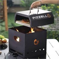 PIZZELLO Outdoor Wood Fired Pizza Oven for Grill,