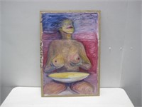 17"x 25" Nude Painting