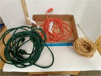 Jute Rope, & Extension Cords