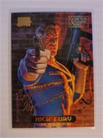 '94 Nick Fury Gold Foil Signature Card
