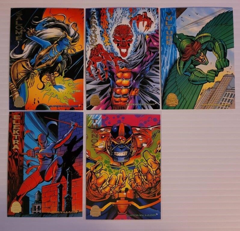 '94 Marvel Super Villain Cards