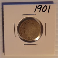 1901 Liberty V Nickel