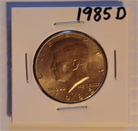 1985 D JFK Half Dollar