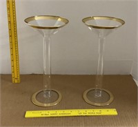Floating Candle Holders Pair