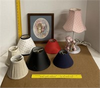 Lamp, Lamp Shades & Print