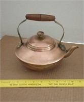 Copper Look Tea Pot
