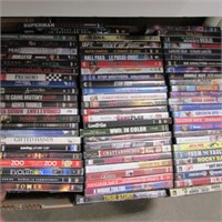 BOX OF ASST DVDS