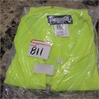 2XL YELLOW SAFETY VEST