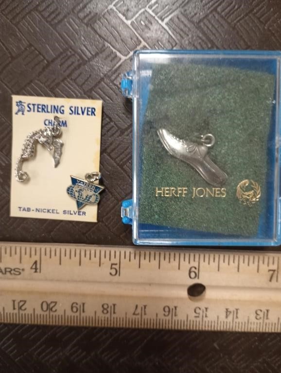 Herff Jones Shoe Charm & Sterling Silver Charms 2