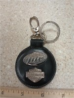 Harley Davidson Miller Lite Keychain
