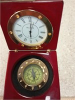 Bey Berk Quartz Clock Compass