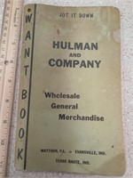 Hulman & Company Want Book Terre Haute