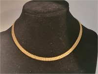 Gold chain necklace 14kt GF