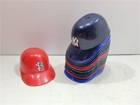 (QTY) Assorted Miniature Baseball Helmets