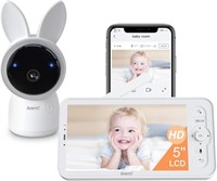 ARENTI Baby Monitor, 2K Video Baby Camera with