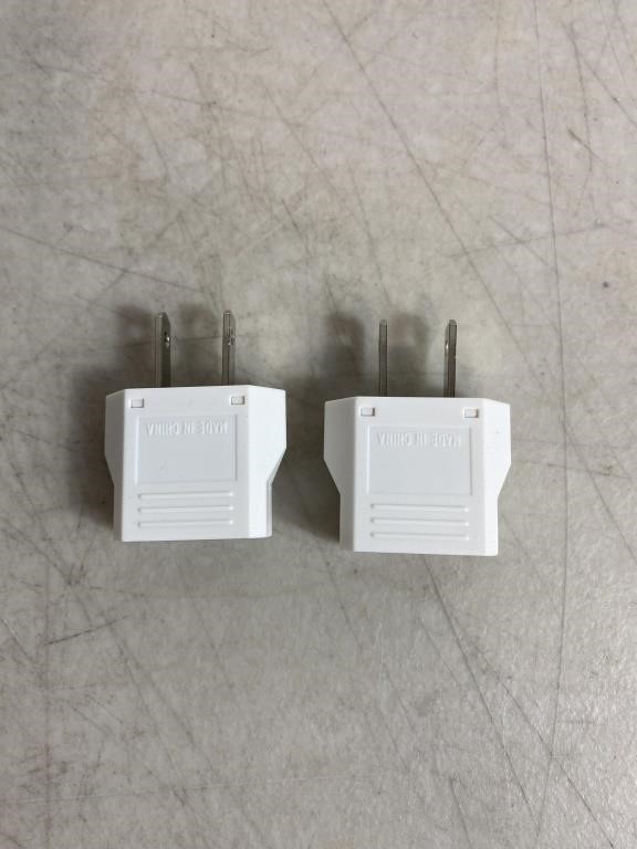 2 Pack of US/CA to European Plug Adapter,Europe