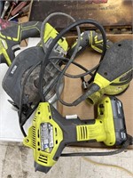 Ryobi 18v Tools (smoke damage)