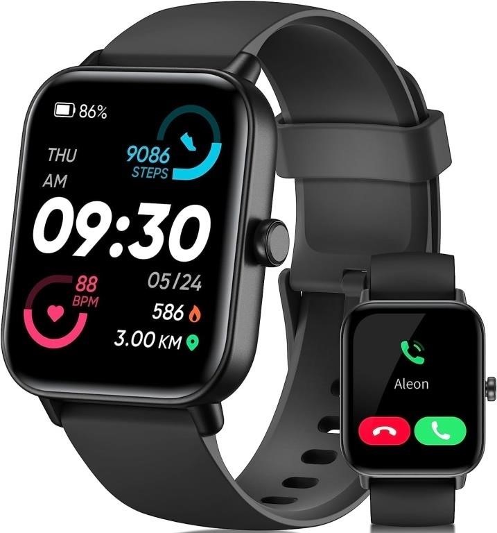 Smart Watch for Men Women with Bluetooth