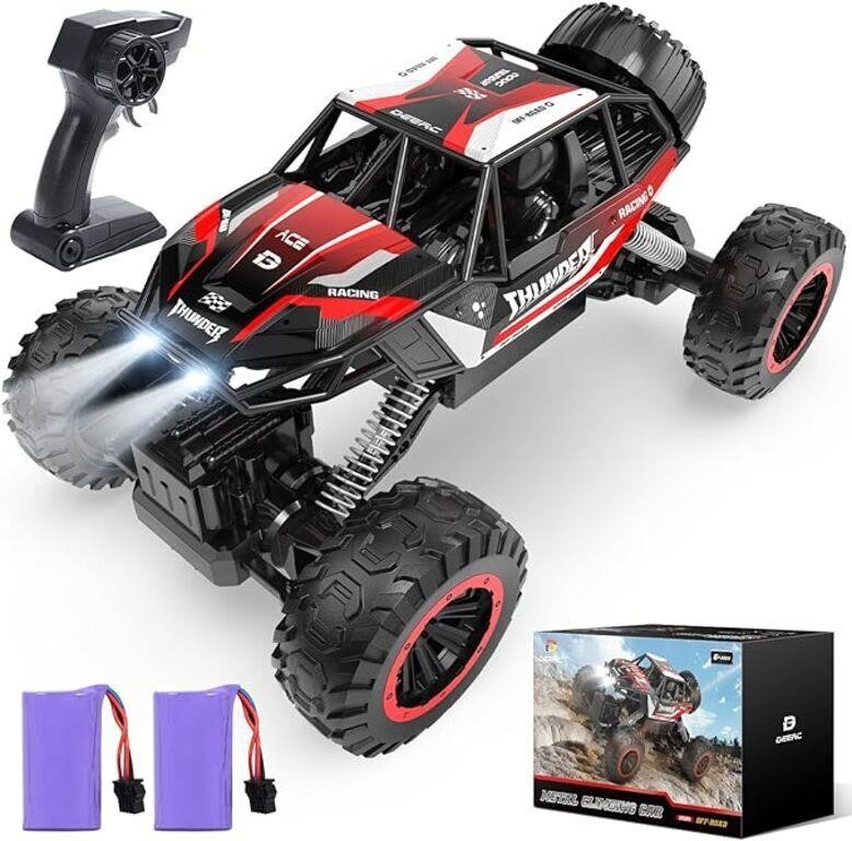 DEERC 1:12 Remote Control Car with Metal Shell,