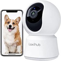 360° View 2K Pet Camera with Phone App, Indoor