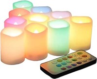 Flickering Battery Operated Color Changing