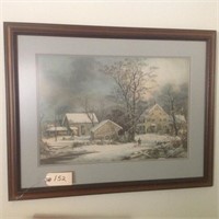 winter farm picture