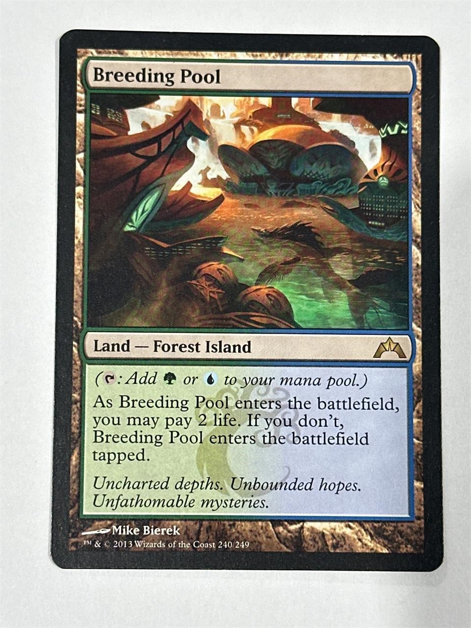 Magic The Gathering MTG Breeding Pool Card