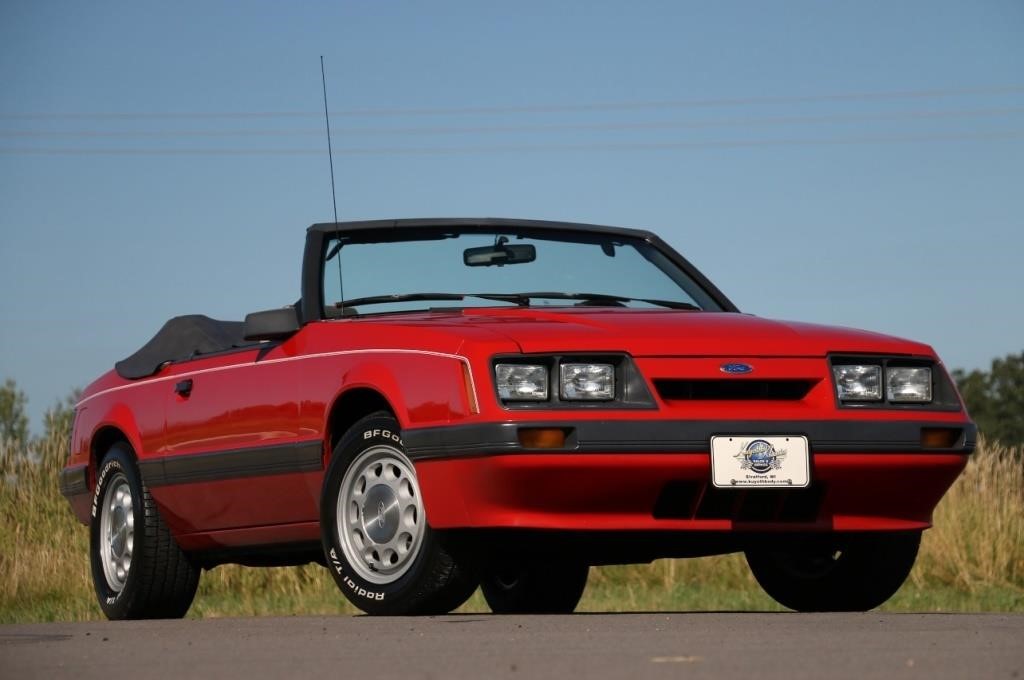 1986 Ford Mustang 

Here is a great example of