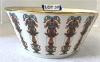 Lenox Hand Decorated w/ 24K Gold Bowl