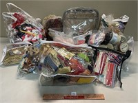 LARGE LOT OF SEWING/CRAFT MATERIAL