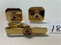 GREAT LOT OF LEGION CUFFLINKS AND CLIP