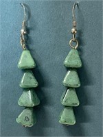 STERLING AND STONE EARRINGS