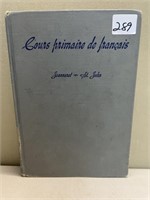 1945/49 COPYRIGHT FRENCH BOOK