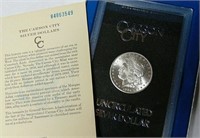 1884 CC GSA Morgan Silver Dollar -Complete
