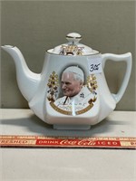 OLD FOLEY POPE TEAPOT