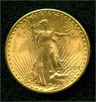 1924 $20 Gold Saint Gaudens DOuble Eagle