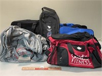 LOT OF GYM BAGS AND MORE