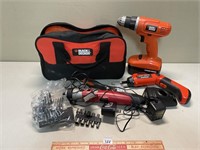 LARGE MIXED LOT OF BLACK & DECKER ELECTRIC TOOLS
