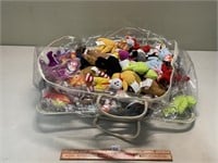 NICE SIZED LOT OF TY BEANIE BABYS AND MORE